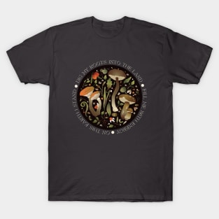 Grounding Spell Mushroom T-Shirt